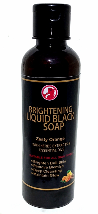 Brightening Liquid Black Soap